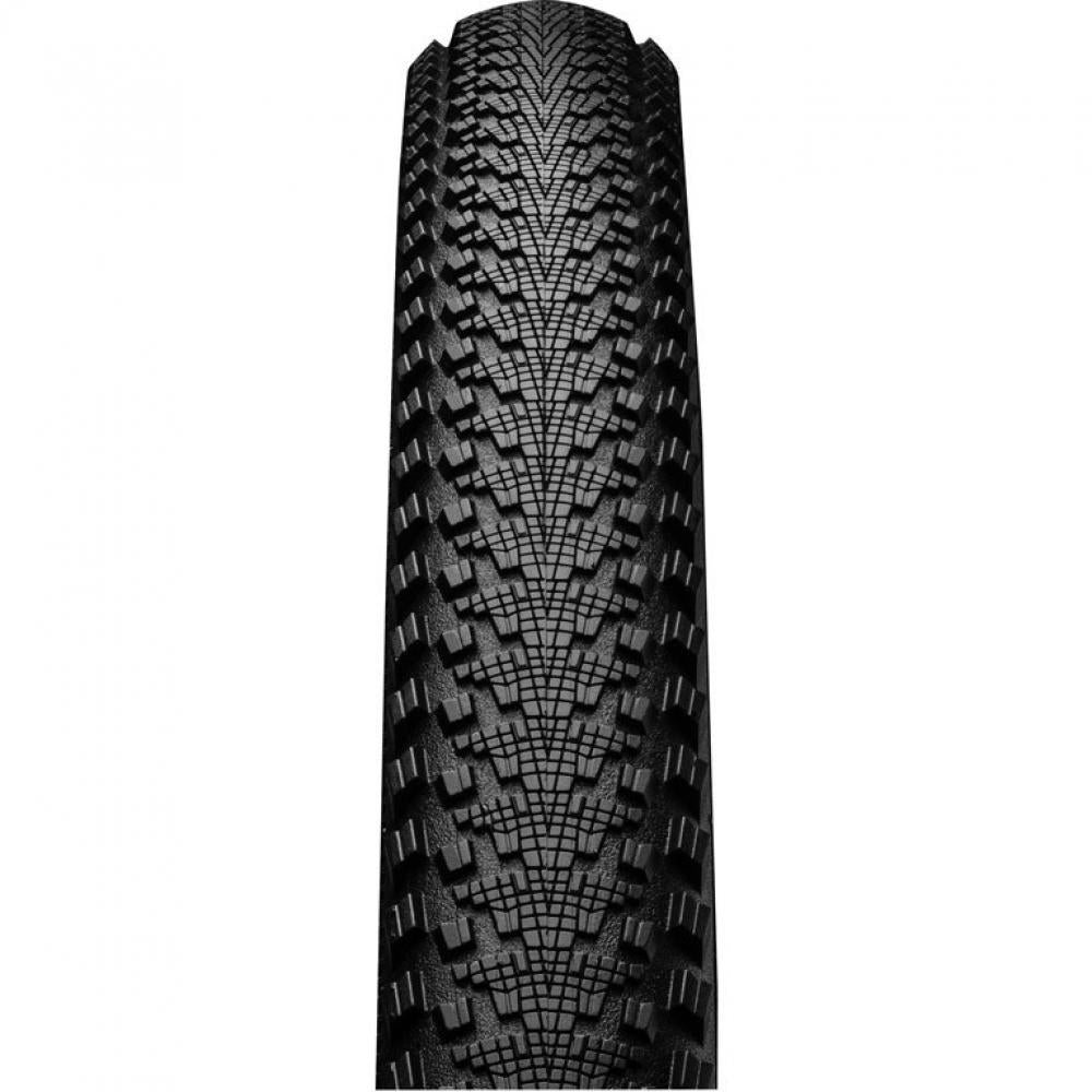 Continental Double Fighter III Fahrradreifen 24x1.75 schwarz mit schnellem Mittelsteg und griffigen Seitenstollen.