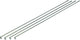 Exal SPEICHE 2MM, GLATT, SILB, 284MM, 100ST - stabile 2 mm Speichen in 284 mm Länge