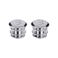 BBB Cycling BBB Lenkerstopfen 2 st. chrome 2 Stück chrom - sicherer Abschluss für deinen Lenker