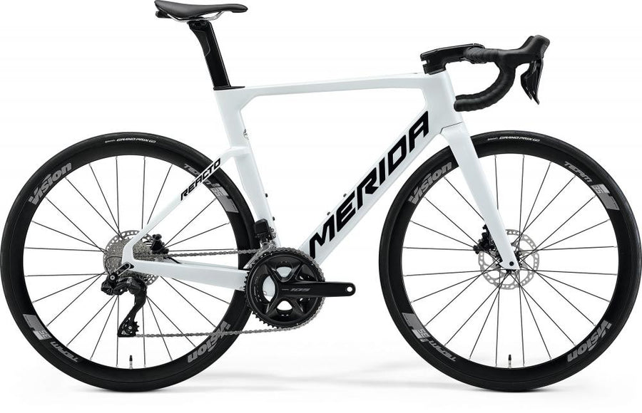 MERIDA Reacto 5000 IV1 pearl white(black) (PEARL WHITE(BLACK), Größe XL)