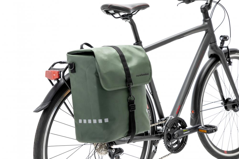 New Looxs Radtasche Odense Single Green 18 l Green - robuste Einzeltasche fürs Alltagsradeln