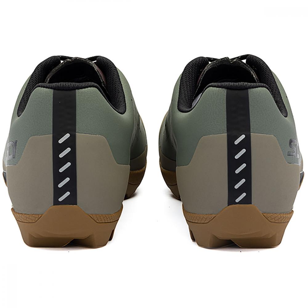 SIDI Asper Laces Gravel-Schuhe Military Gr. 45 - GR1NC-Sohle, Millenium Fit, Microtech-Obermaterial, Schnürverschluss