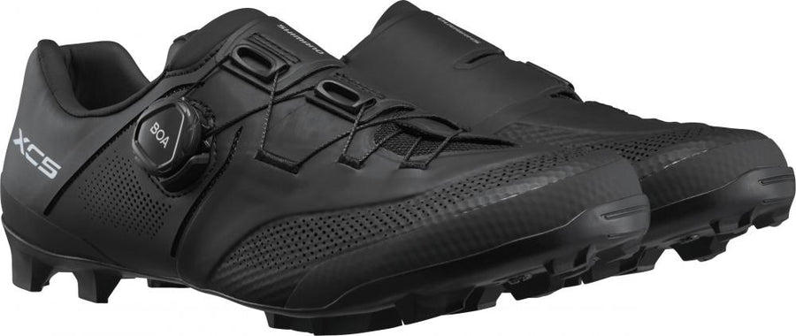 SHIMANO Fahrradschuhe XC503 Herren/Damen MTB SPD Größe 48 Schwarz - MTB Fahrradschuhe für Cross-Country