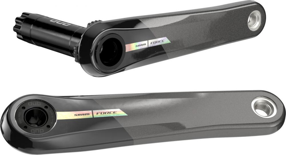 SRAM Kurbelarme Force AXS DUB Wide 170 mm - steife Carbon-Kurbel für präzise Schaltperformance