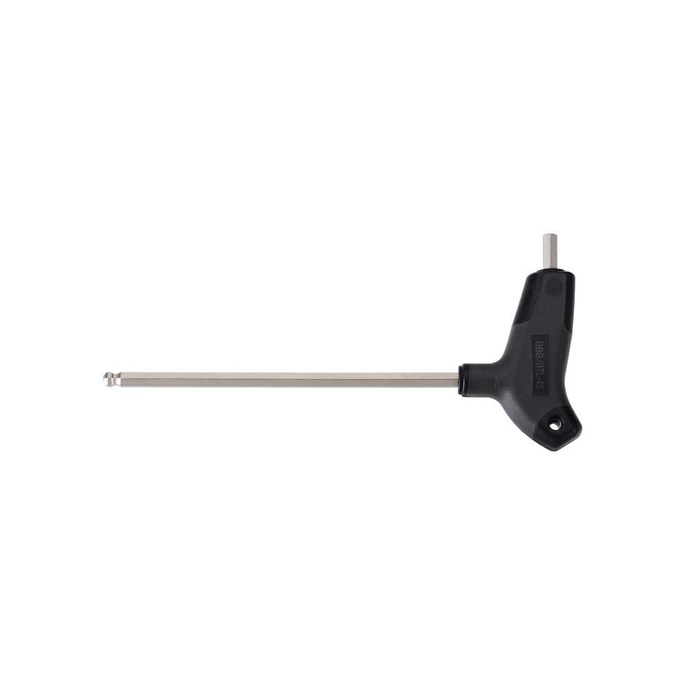 BBB Cycling BBB Innensechskantschlüssel Hex-T 6mm schwarz/silber 6 mm schwarz - präziser T-Griff-Innensechskantschlüssel