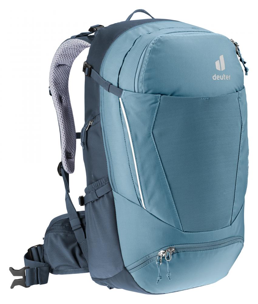 Deuter Trans Alpine 30 Fahrradrucksack Weiß - MTB-Rucksack für Mehrtagestouren