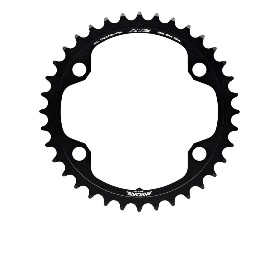 Schwarzes Miche UTG R81/R71 12s Kettenblatt 44 Zähne aus 7075-T6 Aluminium für Shimano Ultegra 8100/105 7100.