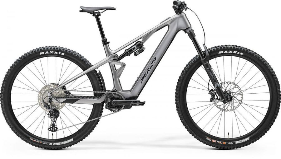 Merida eONE-SIXTY SL 6000 I1 gunmetal XS Grau - leistungsstarkes E-MTB für anspruchsvolle Trails