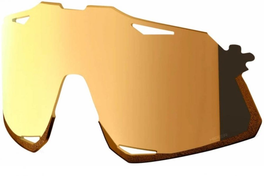 100% Hypercraft Polycarbonat HiPER Mirror Lens unis gold - maximale Sicht & Kontrast