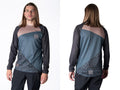 Muc Off Long Sleeve Riders Jersey Grey Stone Leopard M