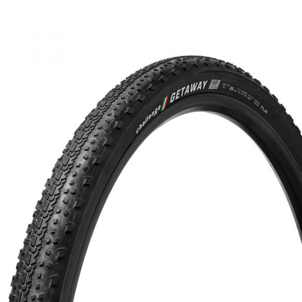 Challenge Gravel-Reifen Getaway XP Handmade TLR 45-622 Schwarz - robuster Allround-Gravelreifen