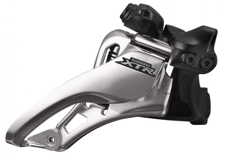 Shimano, Umwerfer, XTR, FD-M9000-L, 3x11-fach, Low Clamp, Side Swing, Side Pull, 34,9mm/31,8mm/28,6mm mit Adapter, CS-Angle 66-69, Originalverpackt