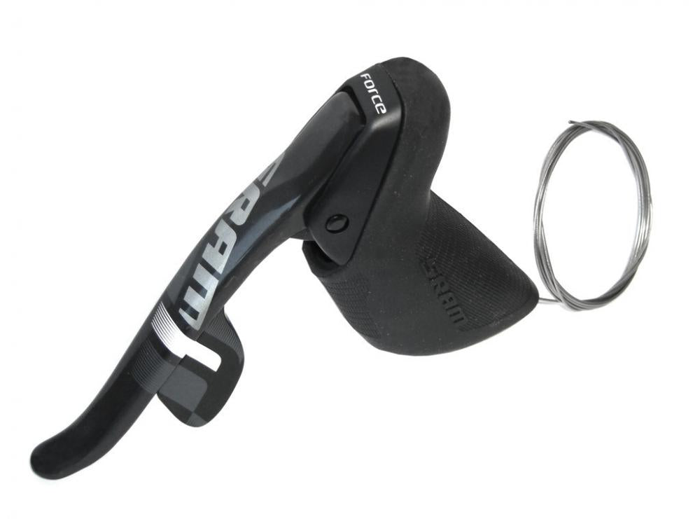 SRAM Force 22 Rennrad Schalt-/Bremshebel rechts, 2x11-fach DoubleTap, schwarz, inklusive neuem Schaltzug.