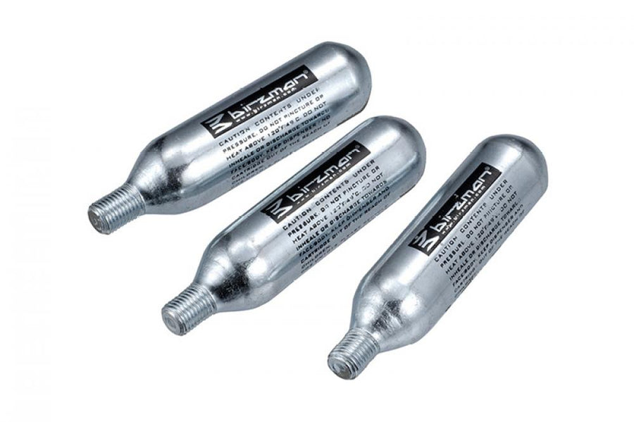 Birzman Zacoo CO2 Kartuschen-Set 3x 16g - Gewindekartuschen für alle Pumpen
