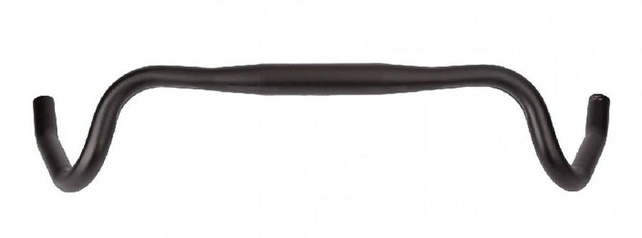 ergotec Gravel / 31,8 schwarz sandgestrahlt 31 - komfortabler Lenker für Gravel & Reise