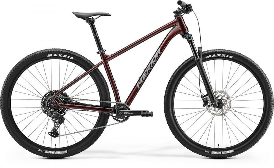 Merida BIG.NINE 200 IV1 XL GLITTER CHERRY(GREY) - leistungsstarkes Hardtail-Mountainbike