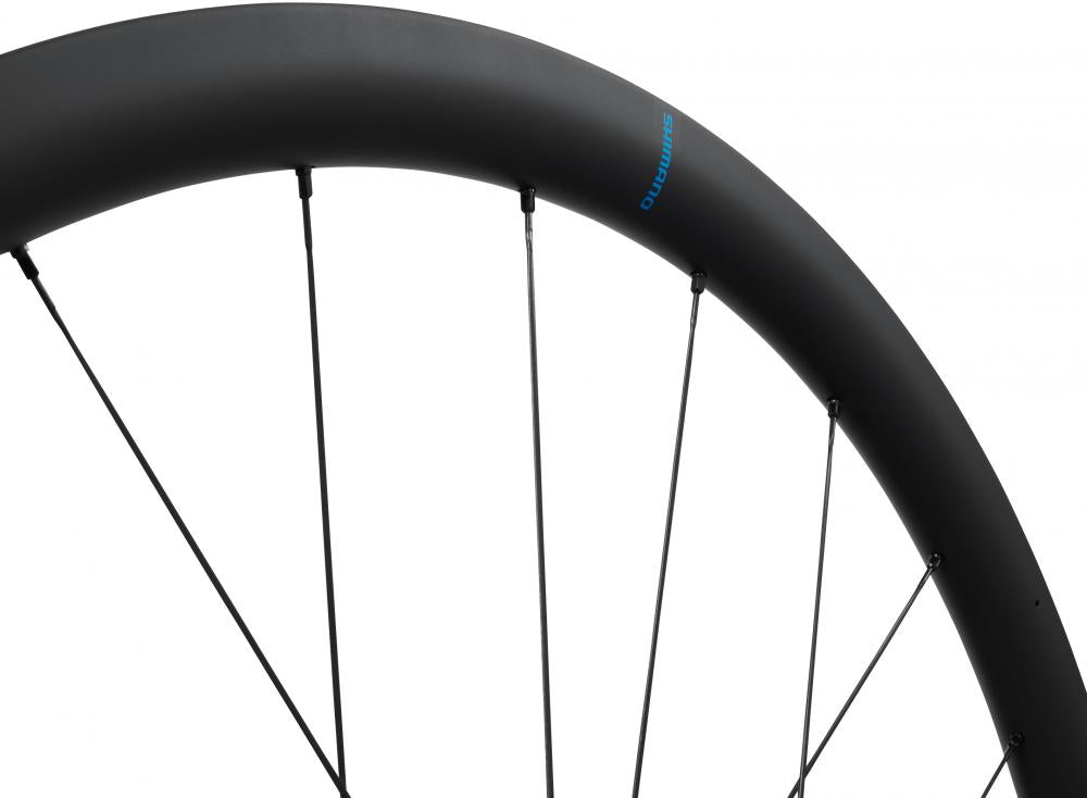 SHIMANO Laufradsatz GRX WH-RX880 700C HG Laufradsatz 24 Loch Center-Lock 100x12 mm