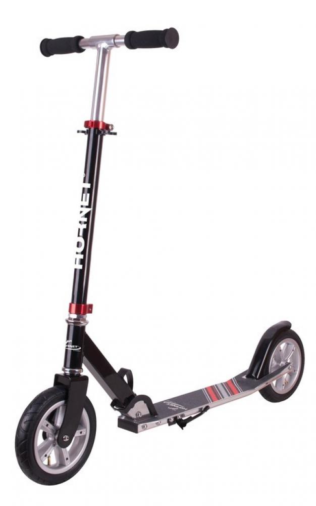 Hudora City Scooter Hornet 8\" 200 Air schwarz/rot 200mm