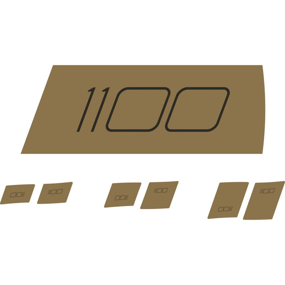 DT Swiss Decal-Set für Laufrad ARC 1100 29 Zoll Gold - modernes Upgrade für Dein Laufrad