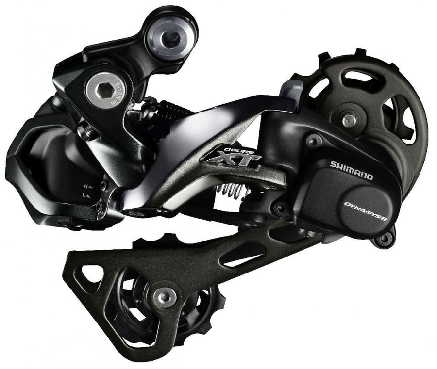 SHIMANO XT Di2 RD-M8050 Schaltwerk 11-fach - Elektronisches MTB Schaltwerk Shadow Plus - Schaltwerk Di2