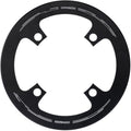 CONTEC Kettenschutzscheibe "C.Guard"nSB-verpackt, 104mm Lochkreis, passend für 4-Arm Aufnahme, schwarznMontage über Kettenblattschrauben, Aluminium, u.a. passend für CONTEC Kettenblätter C.Drive, 40-42 Zähne, Ø 186mm