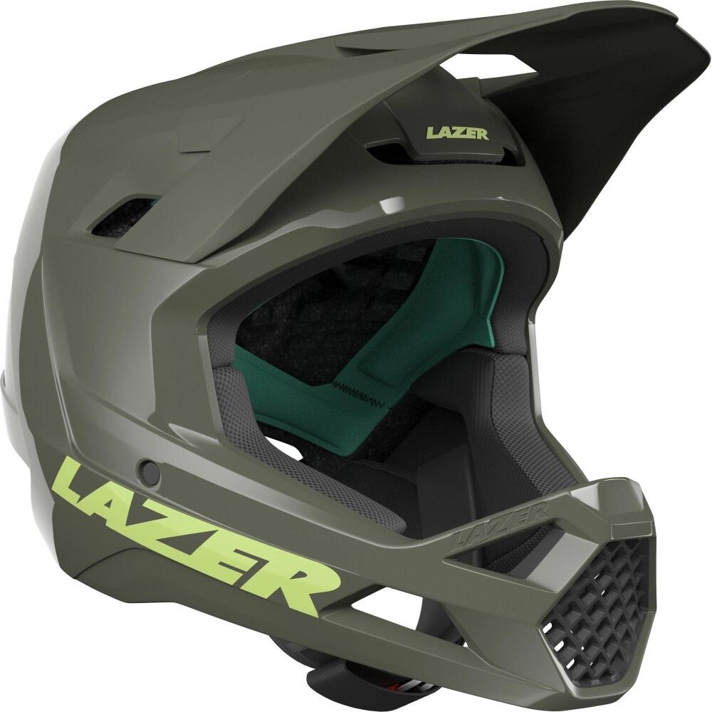 LAZER Chase KinetiCore Matt - Fullface-Helm mit modernem Aufprallschutz