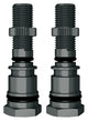 SKS AIRSPY Adapter Set AV für Auto- und Dunlopventile, 2 Stück, kompatibel mit SKS AIRSPY Reifendrucksensor