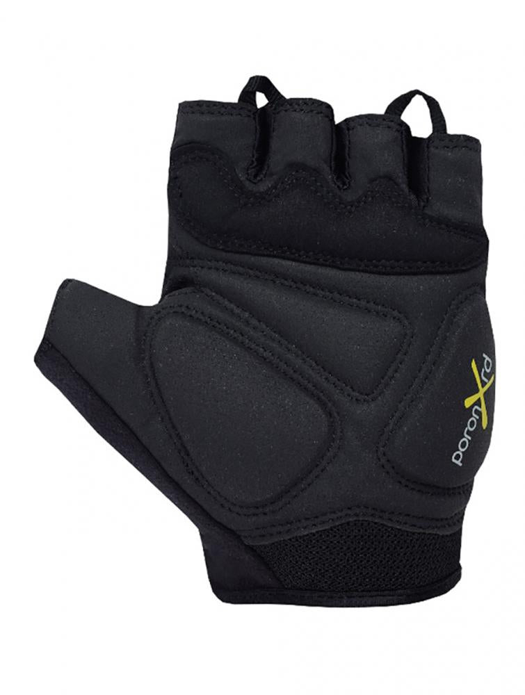 CHIBA Gel Comfort - Fahrradhandschuhe L schwarz/orange, atmungsaktiv mit Gelpolsterung