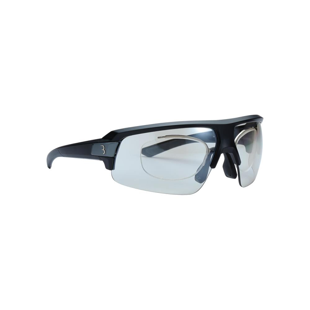 BBB Cycling BBB Sportbrille Impulse Optic schwarz Einheitsgröße schwarz - klare Sicht für Brillenträger
