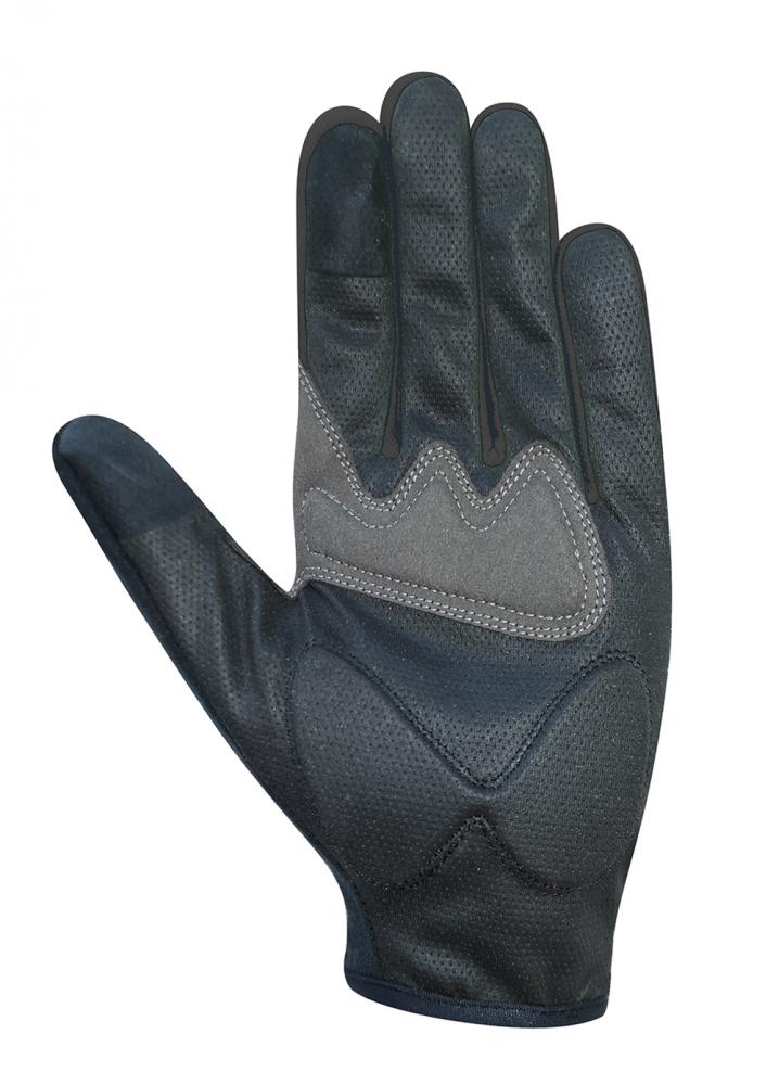 CHIBA Gel Performer - Radhandschuhe kurz, schwarz/schwarz, L