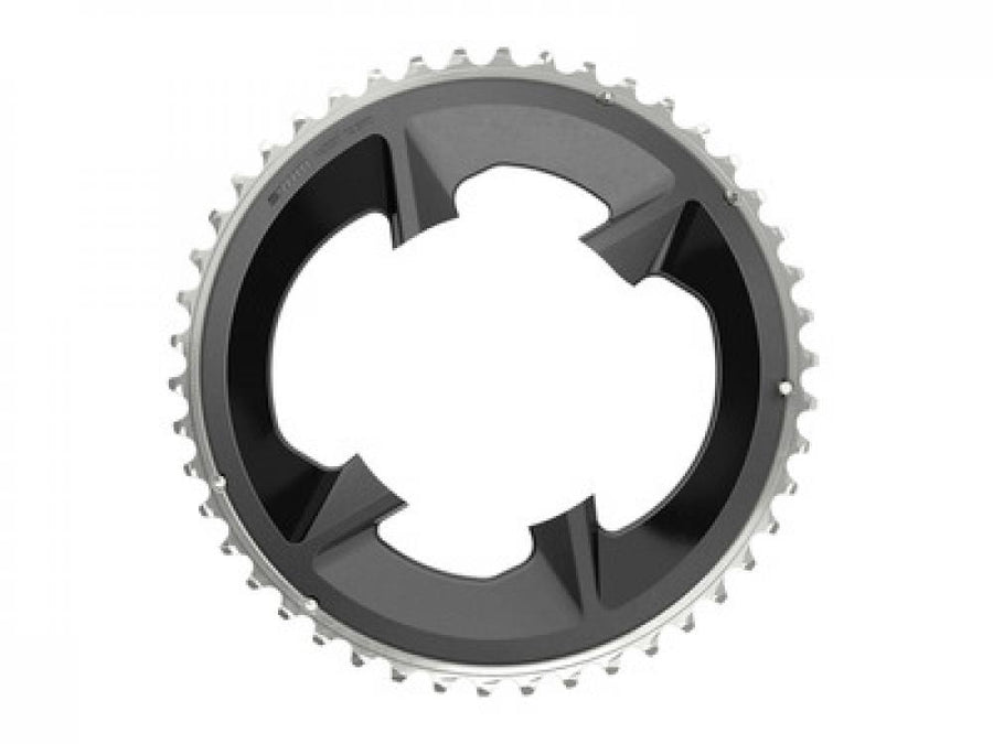 SRAM Kettenblatt Road Rival AXS 46T mit X-Range-Technologie für präzises Schalten.