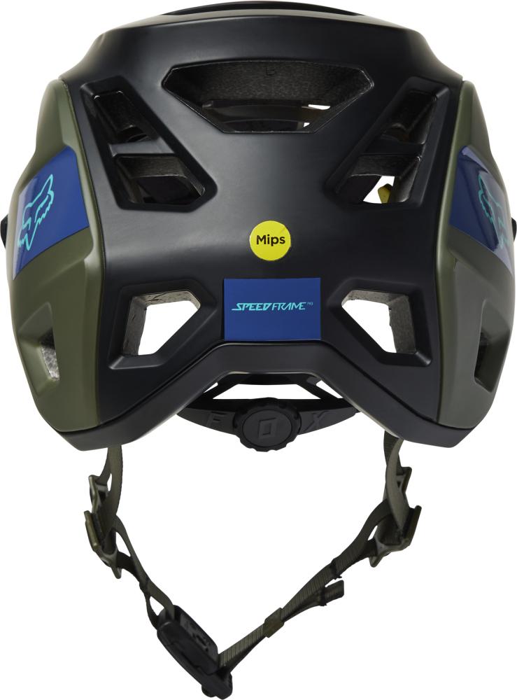 Fox Helm Speedframe Pro Blocked Army Größe S