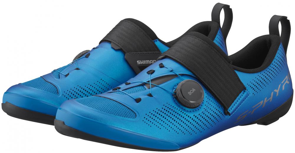 SHIMANO Fahrradschuhe TR903 Herren/Damen Road SPD-SL Fahrradschuhe 44 Blau