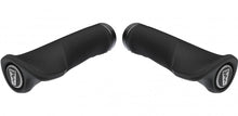 SQlab Fahrradgriffe 710 2.0 L schwarz - 3D Fit, Ulnarnerv-Entlastung