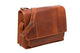 New Looxs Radtasche Fellini Leather Cognac 15 Zoll - elegante Business-Bike-Tasche