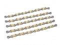 XLC Kette CC-C05 1/2 x 11/128, 118 Gl. 11-f. gold/silber