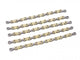 XLC Kette CC-C05 1/2 x 11/128, 118 Gl. 11-f. gold/silber
