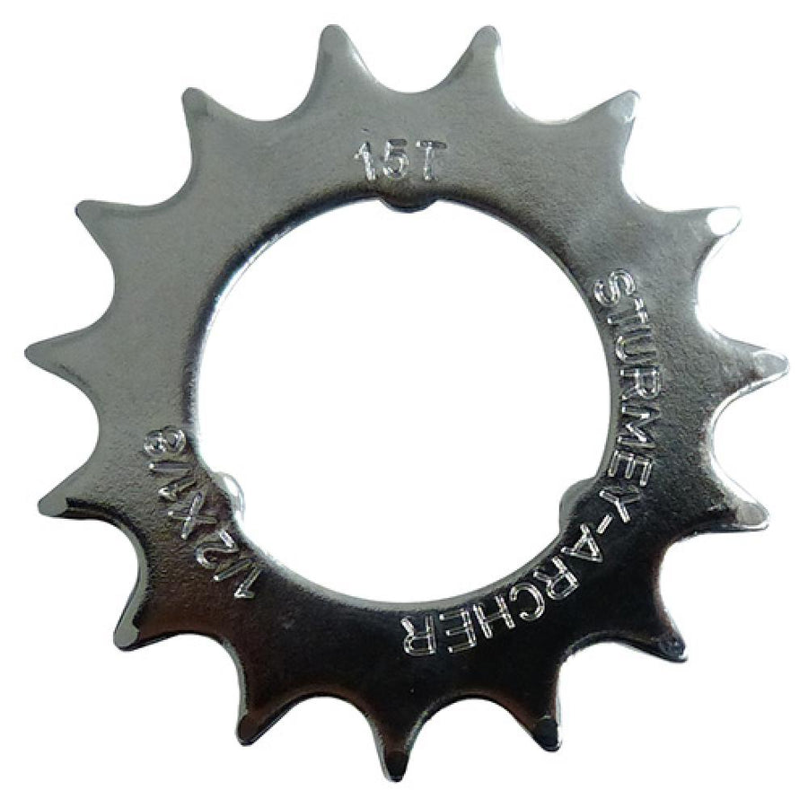 SunRace Steckkranz 15 Zähne 1/2"x1/8" flach HSL850