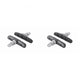 Shimano 2x Bremsschuh M70T4 90 mm schwarz - zuverlässige Bremsleistung bei Nässe und Trockenheit