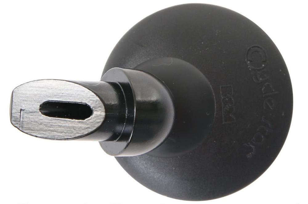 Busch&Müller Cycle Star Fahrradspiegel Ø60mm, schwarz, mit Innenlenkerbefestigung