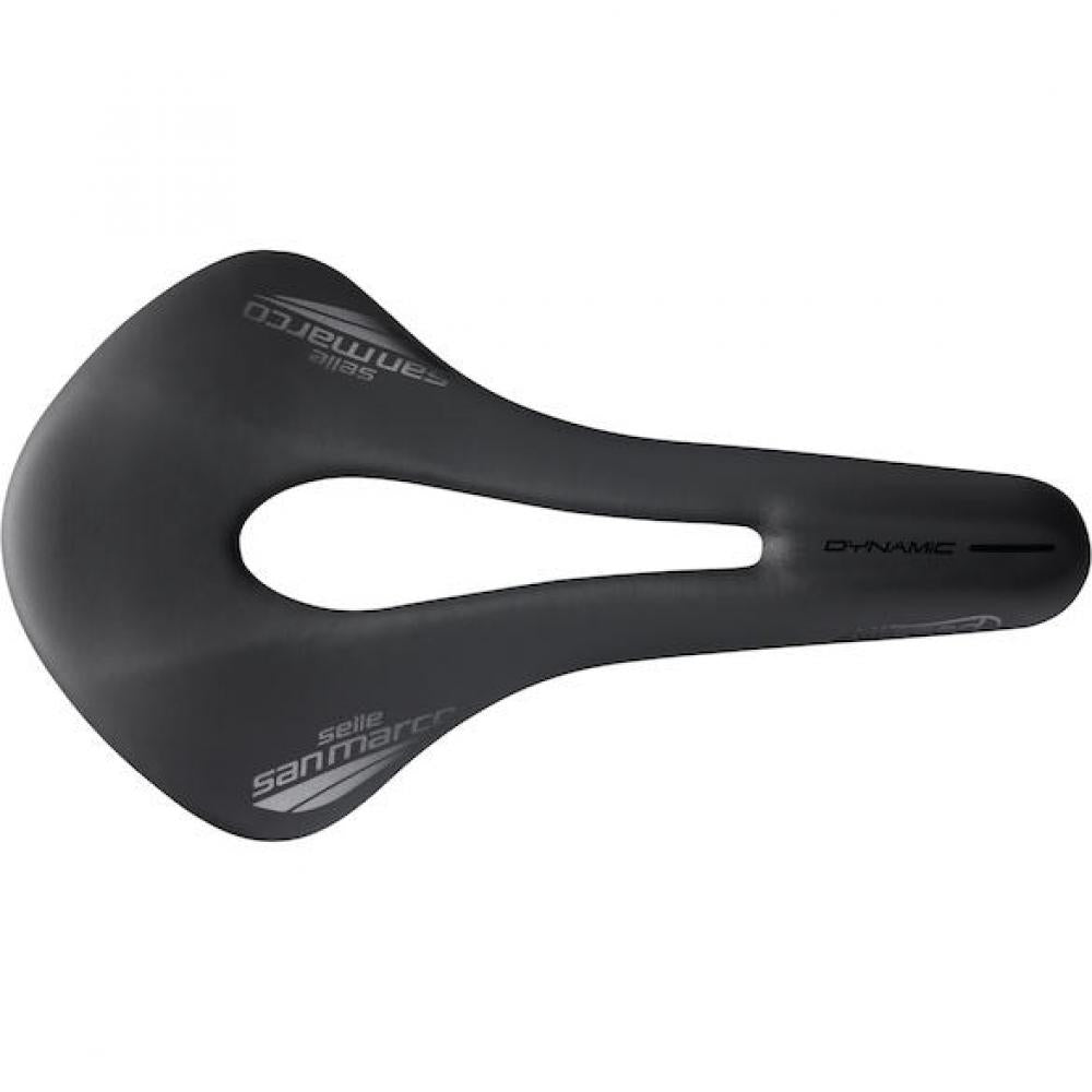 Selle San Marco Sattel Allroad Dynamic 146 x 268 mm Schwarz - komfortabler Gravel- und Touring-Sattel