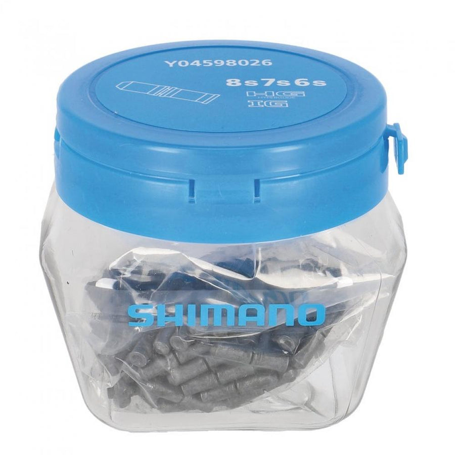Shimano Kettennietstift 6/7/8-fach 100er Pack - Präzise Ersatz-Kettenniete für Werkstatt und Vielschrauber