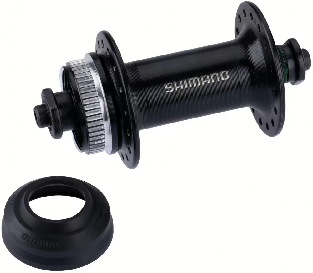 SHIM.NABE Shimano HB-QC300 Vorderradnabe schwarz Centerlock 32 Loch - zuverlässige Disc-Performance