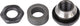 SHIMANO Achsmuttereinheit FH-M595 Links - Ersatz-Achsmutter für Hinterradnabe, 31 g