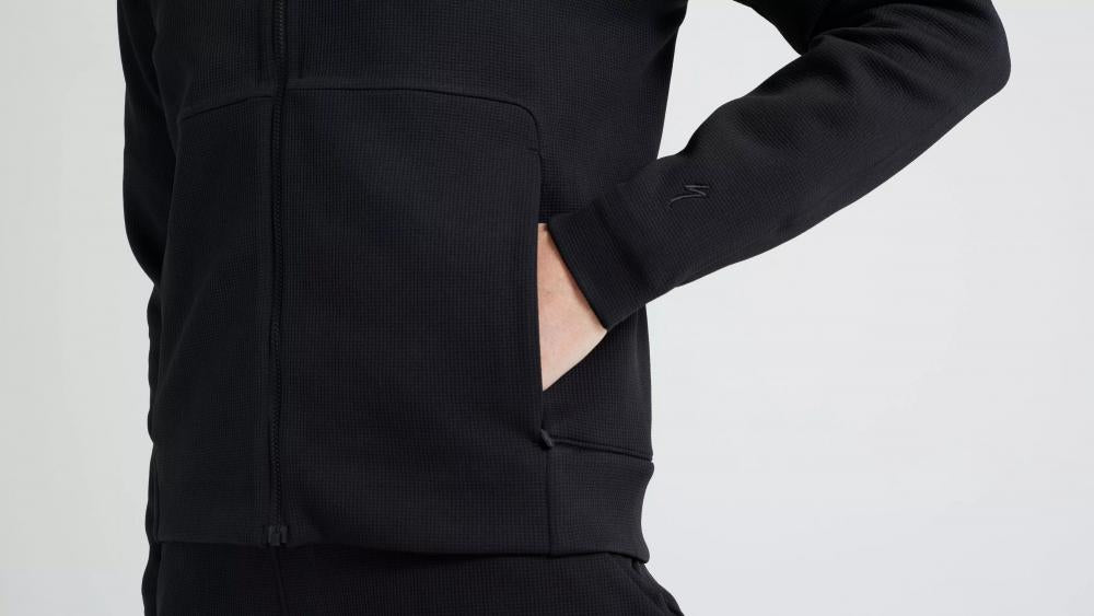 TRACK JACKET WMN BLK S - Schwarz