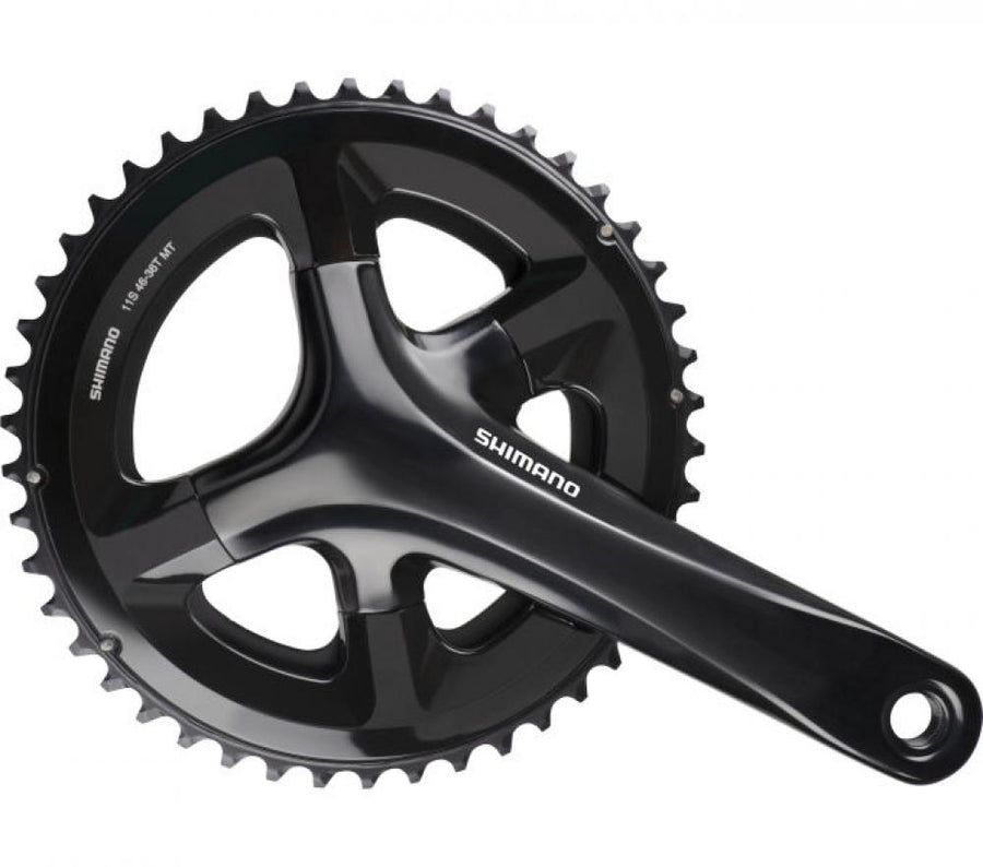 SHIMANO Kurbelgarnitur FC-RS510 11-fach Kurbelgarnitur - 11-fach, 172,5 mm, 46-36 Zähne, 36 Zähne