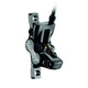 TEKTRO Bremssattel Orion 4P HD-M745 Postmount Schwarz - kraftvolle 4-Kolben-Bremse