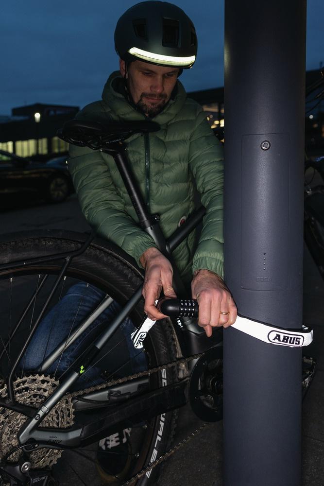 ABUS Tresor 6807C/110 Ketten-Zahlenschloss 110 cm Reflective