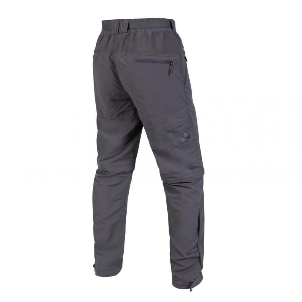 Endura Hummvee Zip-off Hose grau Größe XXL