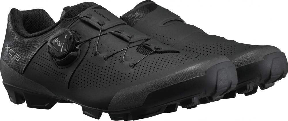 SHIMANO SHIMANO Fahrradschuhe XC302W Damen MTB SPD Fahrradschuhe Größe 42 Schwarz